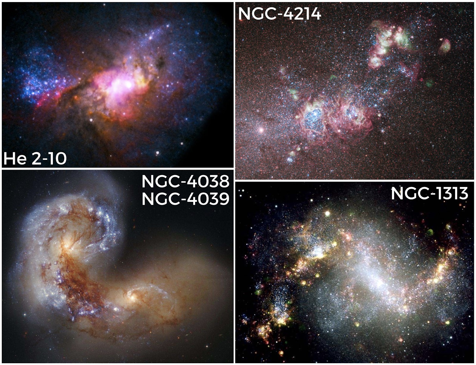 Starburst galaxies