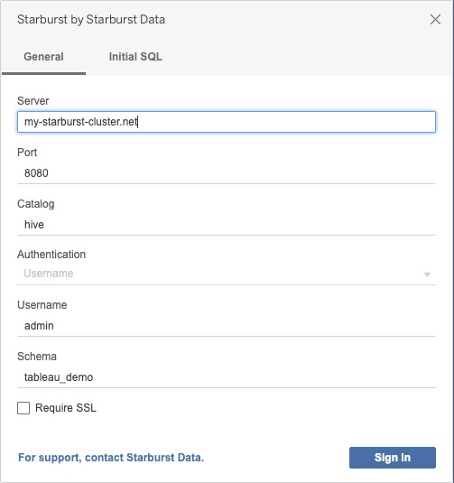 Starburst Data Source