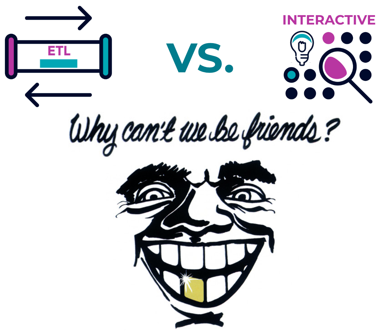 ETL vs Interactive Queries, why can't we be friends?