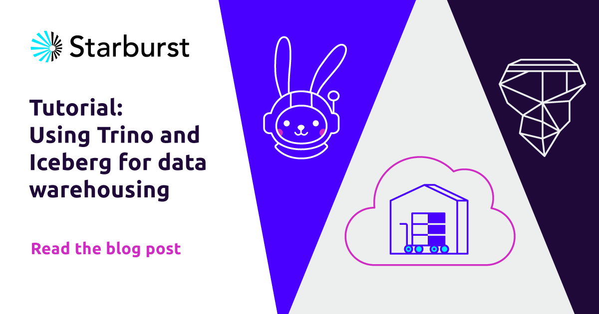 Apache Iceberg, Trino, Data Warehousing Tutorial