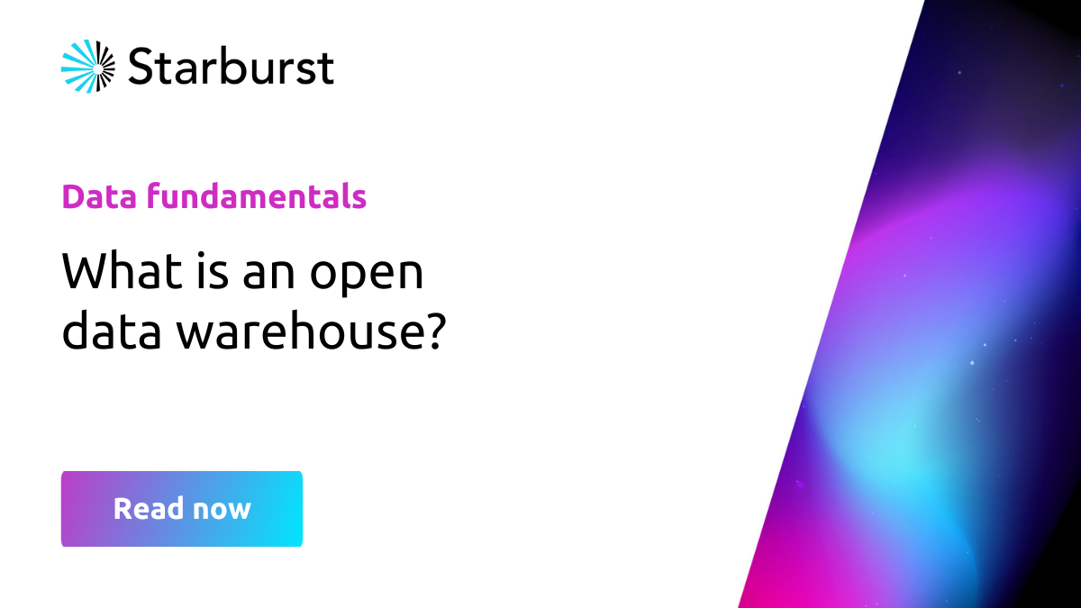 OpenSource Data Warehouse Data Products Data Applications